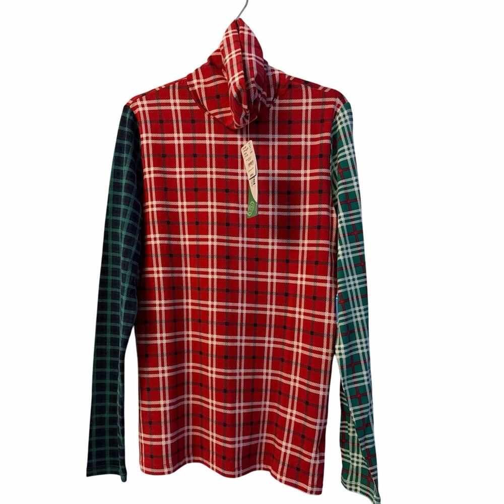 Lands ends Christmas long sleeve turtle neck sz XS